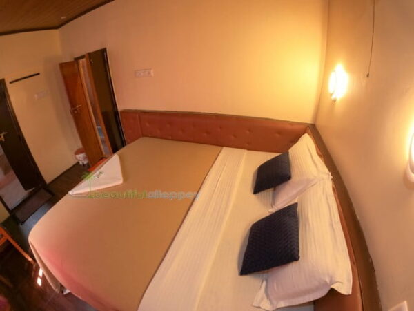 Bedroom in houseboat
