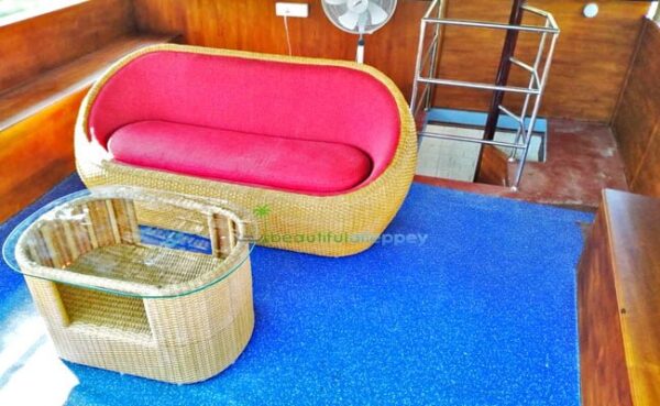 upper deck houseboat