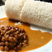 Puttu Kadal curry Puttu Kadal curry