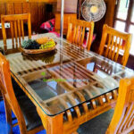 bamboo green houseboat