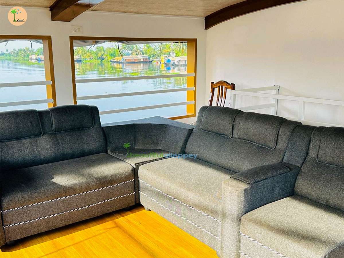 Two Bedroom Premium Houseboat with upper deck – BNU02