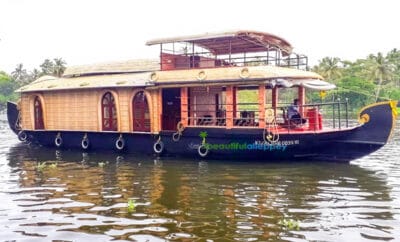 Vigneshwara (VIG01) Deluxe Houseboat with Panoramic Upper Deck