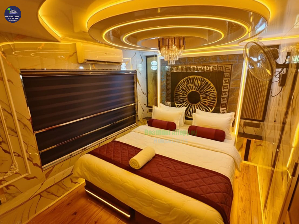 1 bedroom premium boathouse - ac bedroom with beautiful view